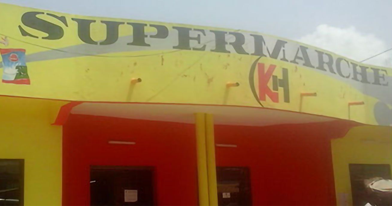 Supermarché Kharim à Warang au Sénégal
