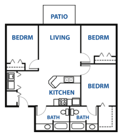 Prairie Sun Corner 3-Bed 2-Bath