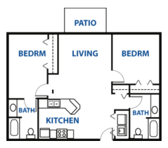 Prairie Sun Corner 2-Bed 2-Bath