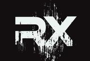 The word fx is written in white on a black background.