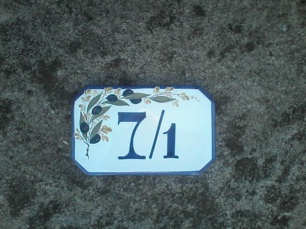 numeri civici in ceramica smaltata 2