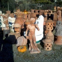 statue in terracotta