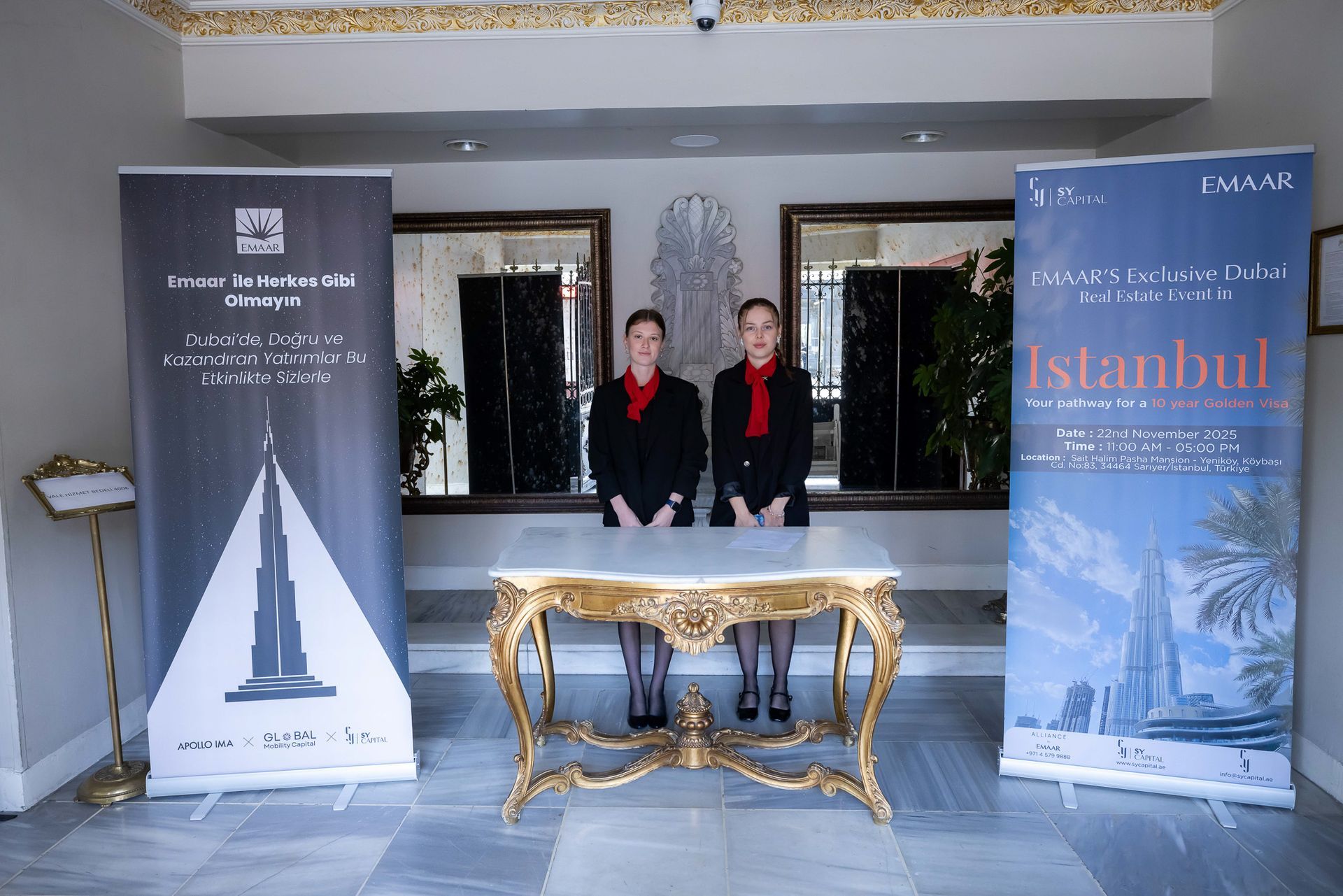 Hillary Event Istanbul