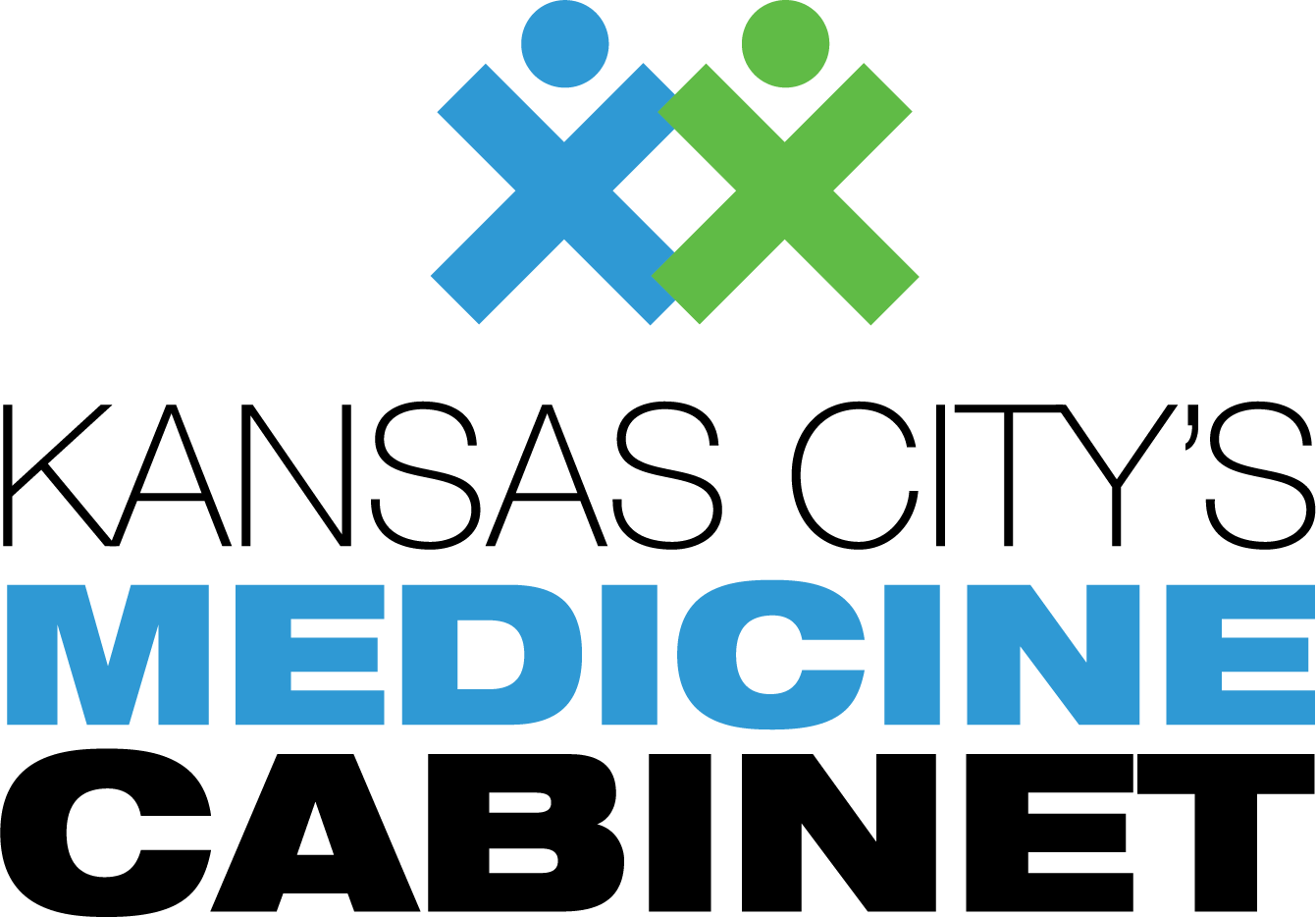 A logo for kansas city 's medicine cabinet