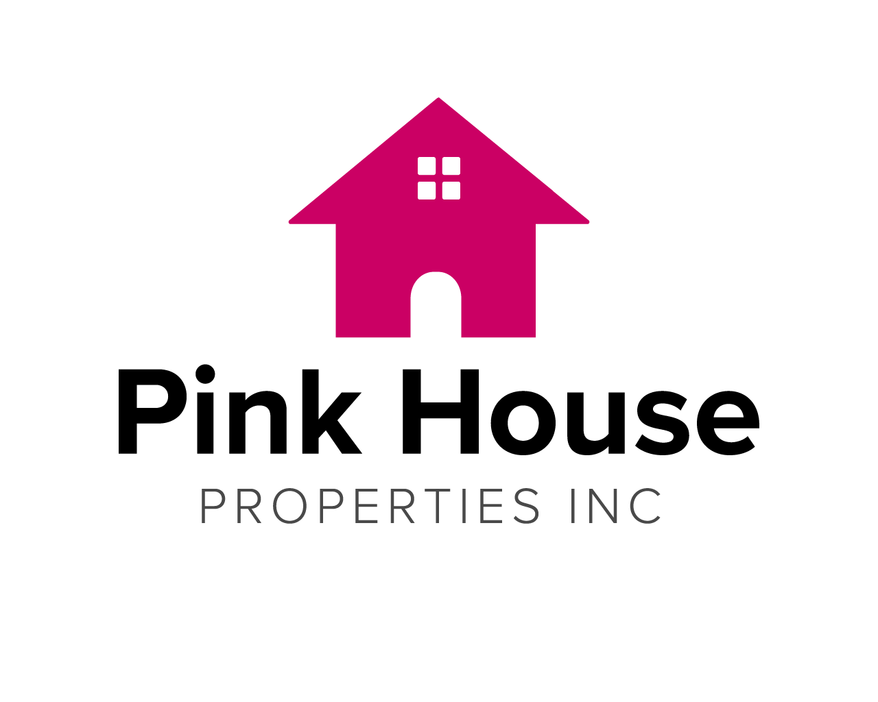 Pink House Properties Inc  Logo - Click to go to home page. 