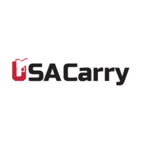 A usa carry logo on a white background