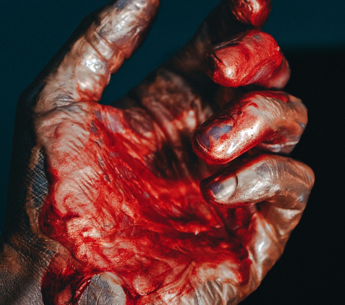 bloody hand