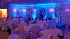 lights at wedding