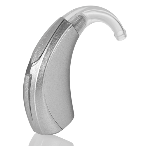 Grey hearing aid
