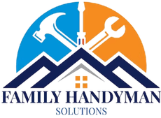 The full colored logo for Family Handyman Solutions in Midlothian, VA