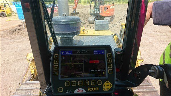 coopergeomatics setting out engineer 3d gps machine control