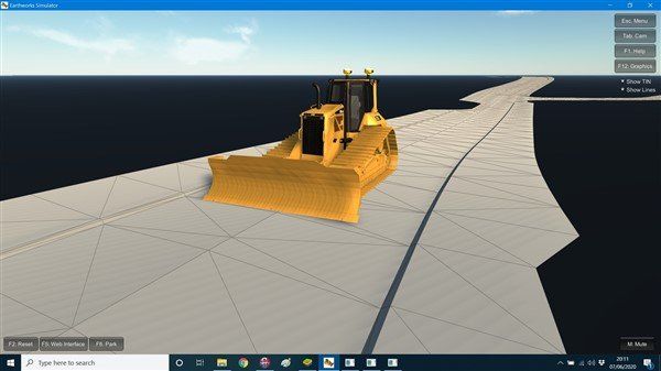 cooper geomatics trimble earthworks simulator