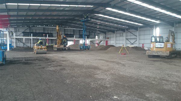 trimming type 1 ready for sand blinding internal slab rmdo portsmouth