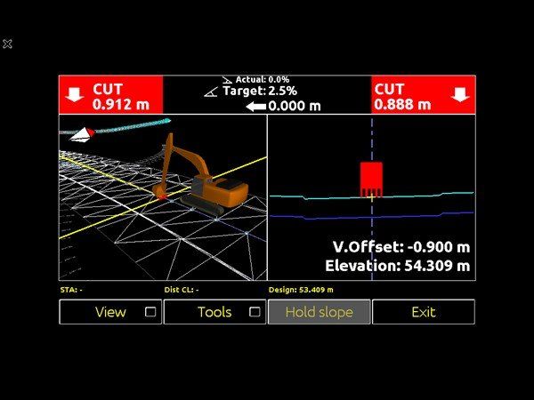 coopergeomatics setting out engineer 3d gps machine control