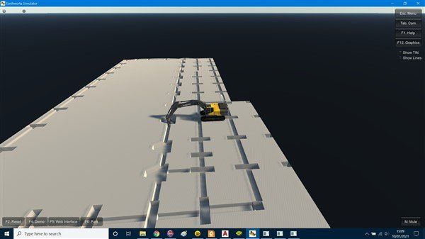 pad foundations trimble earthworks cooper geomatics