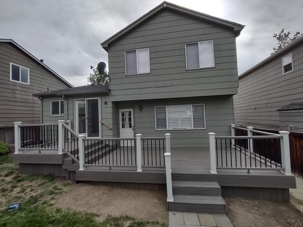 new deck for green house