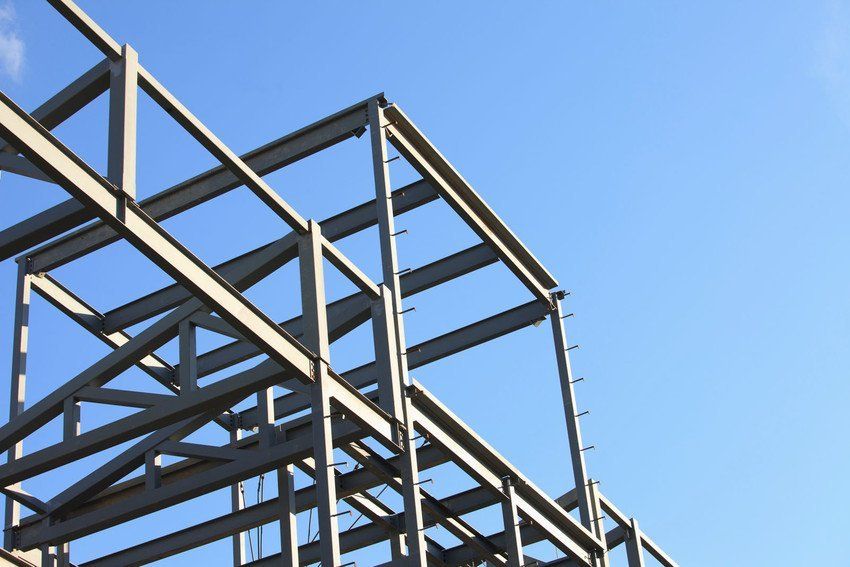 Structural steelwork across Powys by Alan Jukes Steel Frame Buildings Ltd