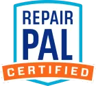 The RepairPal logo featuring the dark blue text 