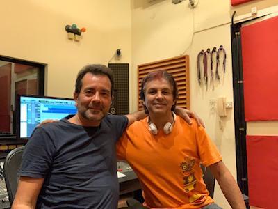 Pablo Rabinovich y Fabián Tejada en Estudio Orion