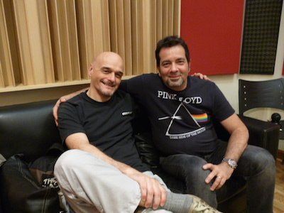 Jorge González y Pablo Rabinovich en Estudio Orion