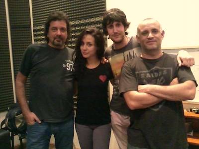Pablo rabinovich, Daniela Herrero, Nefta y Adrián Rodríguez en Estudio Orion