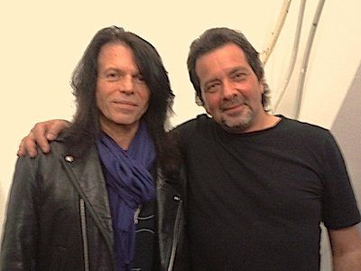 Rudy Sarzo y Pablo Rabinovich en Estudio Orion