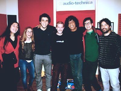 Negro García López en Estudio Orion