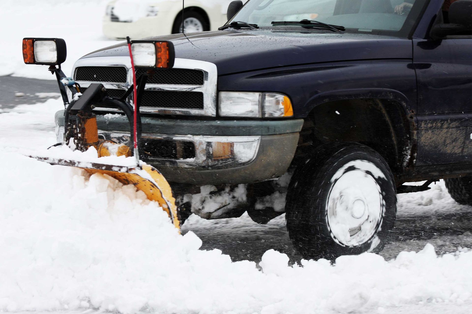 Snow Plowing — Utica, NY — Precision Paving and Sealing LLC