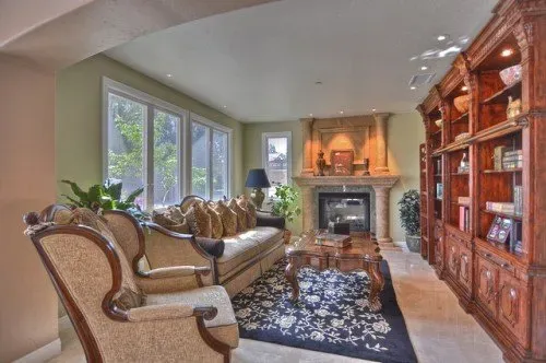 Furniture In The Living Room — Custom Builders And Design — Yorba Linda, CA