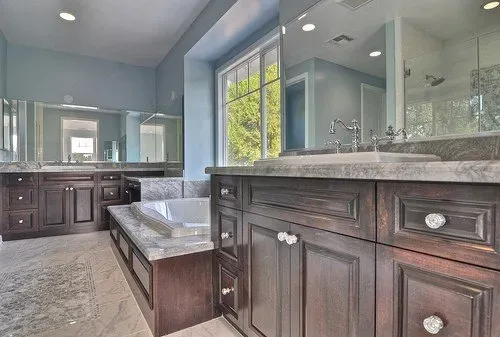 Elegant Bathroom Design — Custom Builders And Design — Yorba Linda, CA