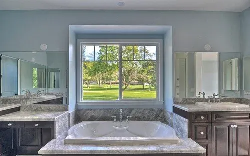 Huge Window On The Bathroom — Custom Builders And Design — Yorba Linda, CA