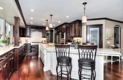 Elegant Kitchen Interior — Custom Builders And Design — Yorba Linda, CA
