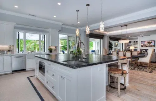 Clean And Elegant Kitchen Interior — Custom Builders And Design — Yorba Linda, CA