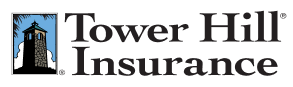 Tower Hill Insurance logo with a tower icon.