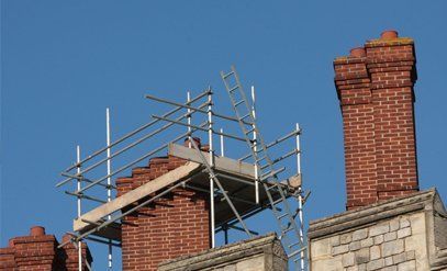 chimney scaffolding