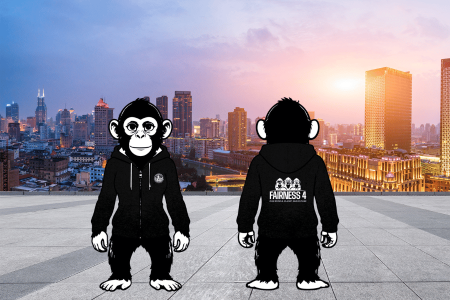 Ladies Hoodie, Black