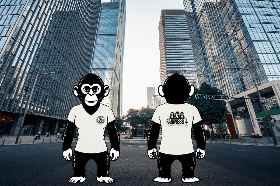 Ladies Short Sleeve T-Shirt , Natural