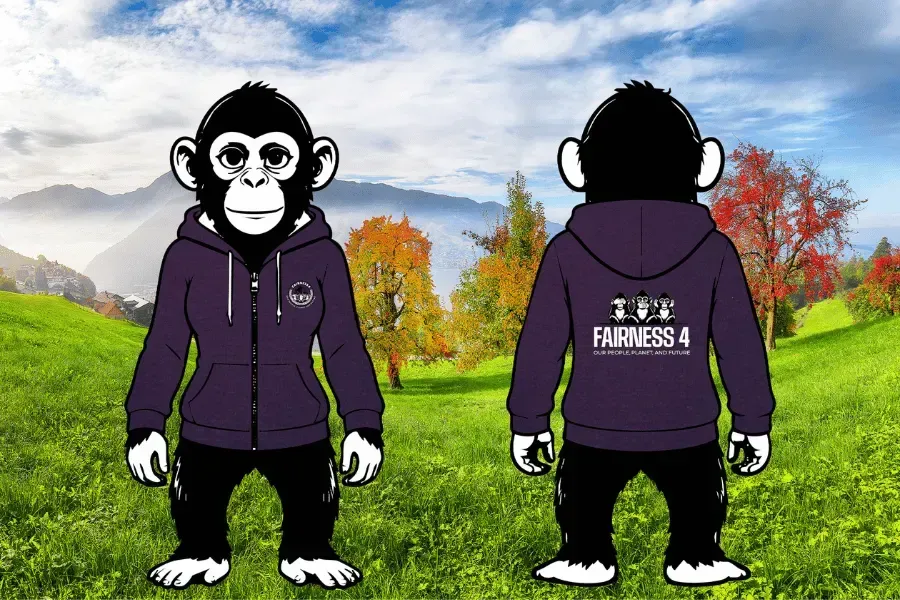 Ladies Hoodie, Plum Purple