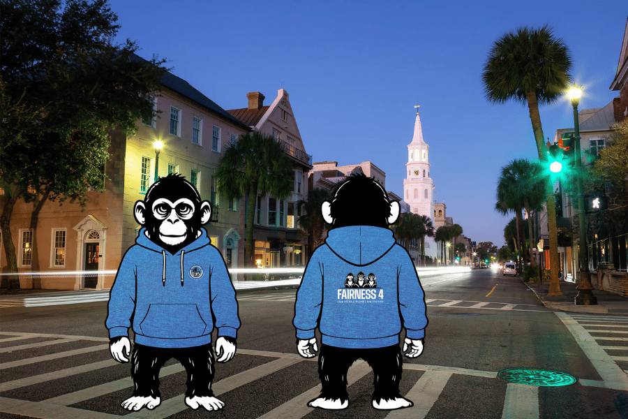 Men's Hoodie Electric Blue