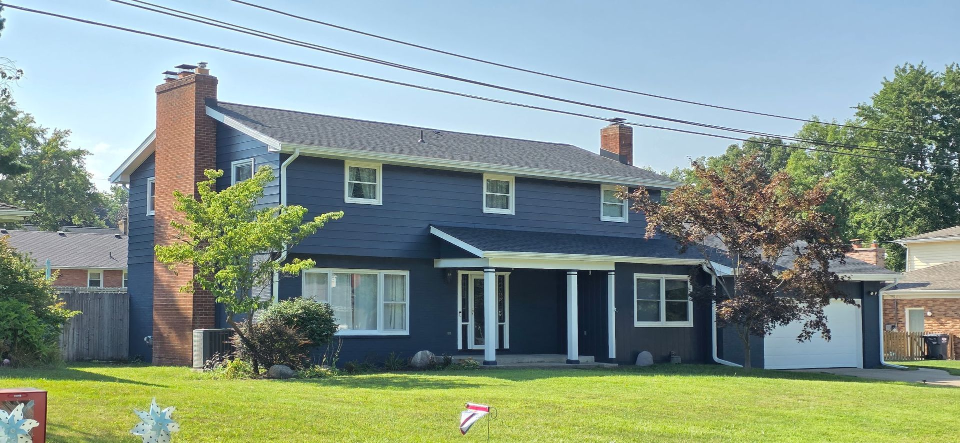 Exterior Residential Painting Project After Picture