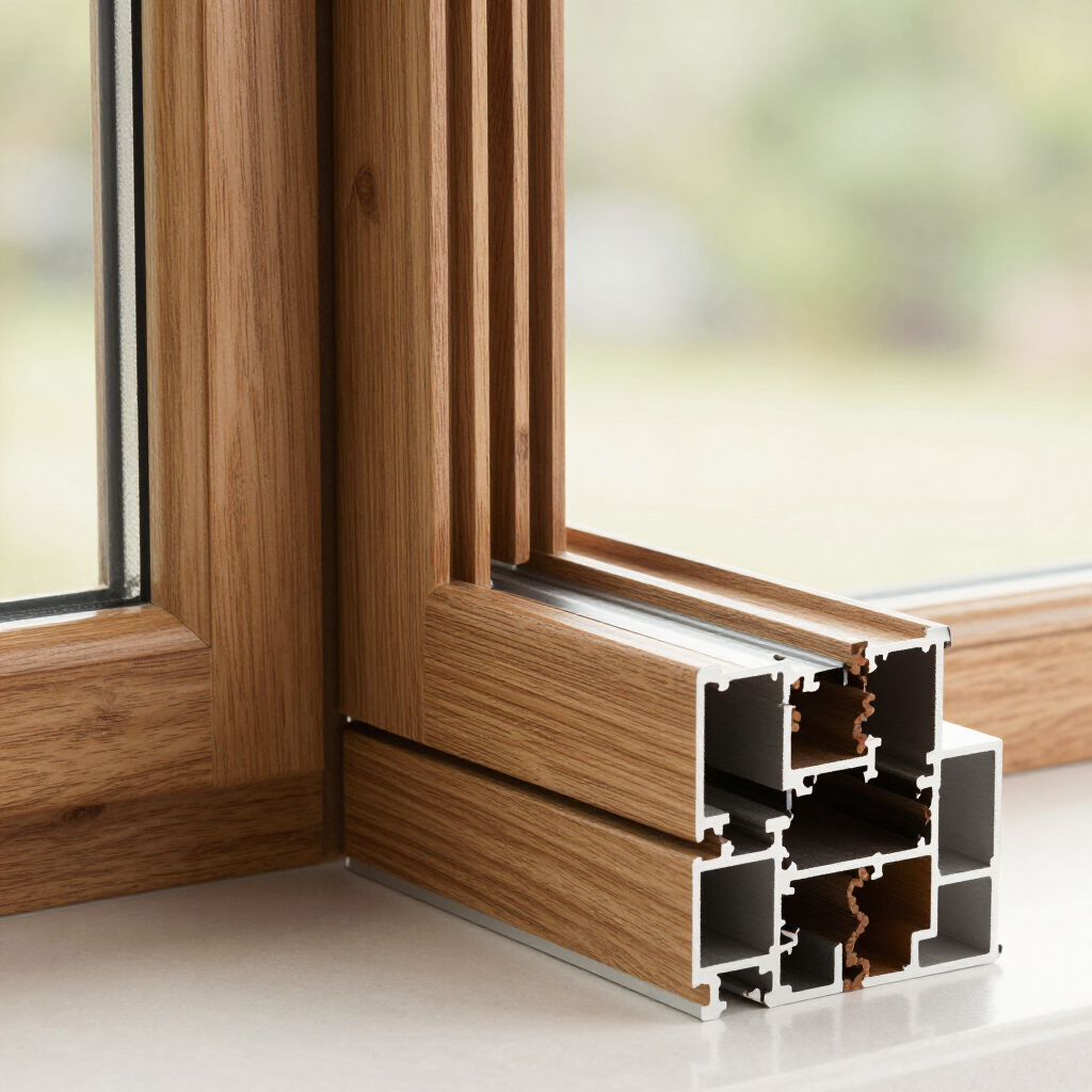 Infissi alluminio-legno
