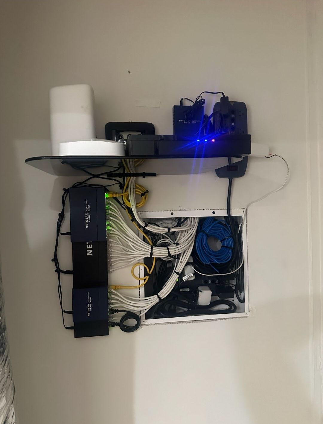 Media Panel, with Networking, security camera NVR.