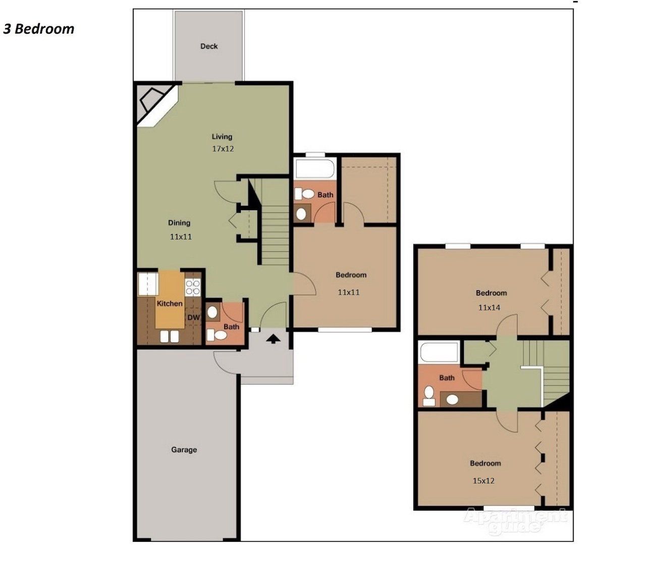 Oak Forest Village Floorplan
