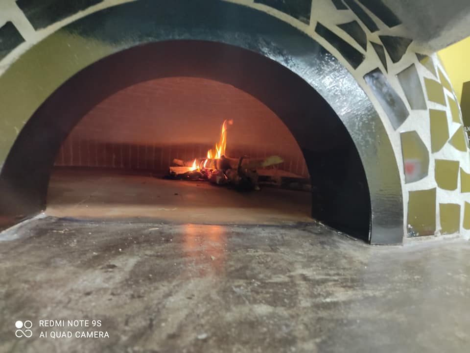 dettagli forno pizza
