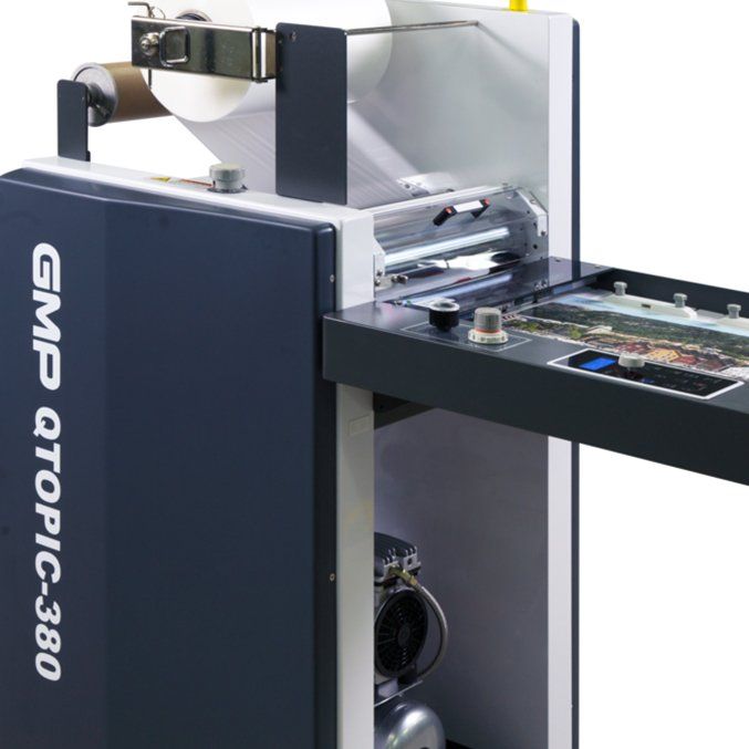 Image shows - Sleeking laminator from GMP (UK)