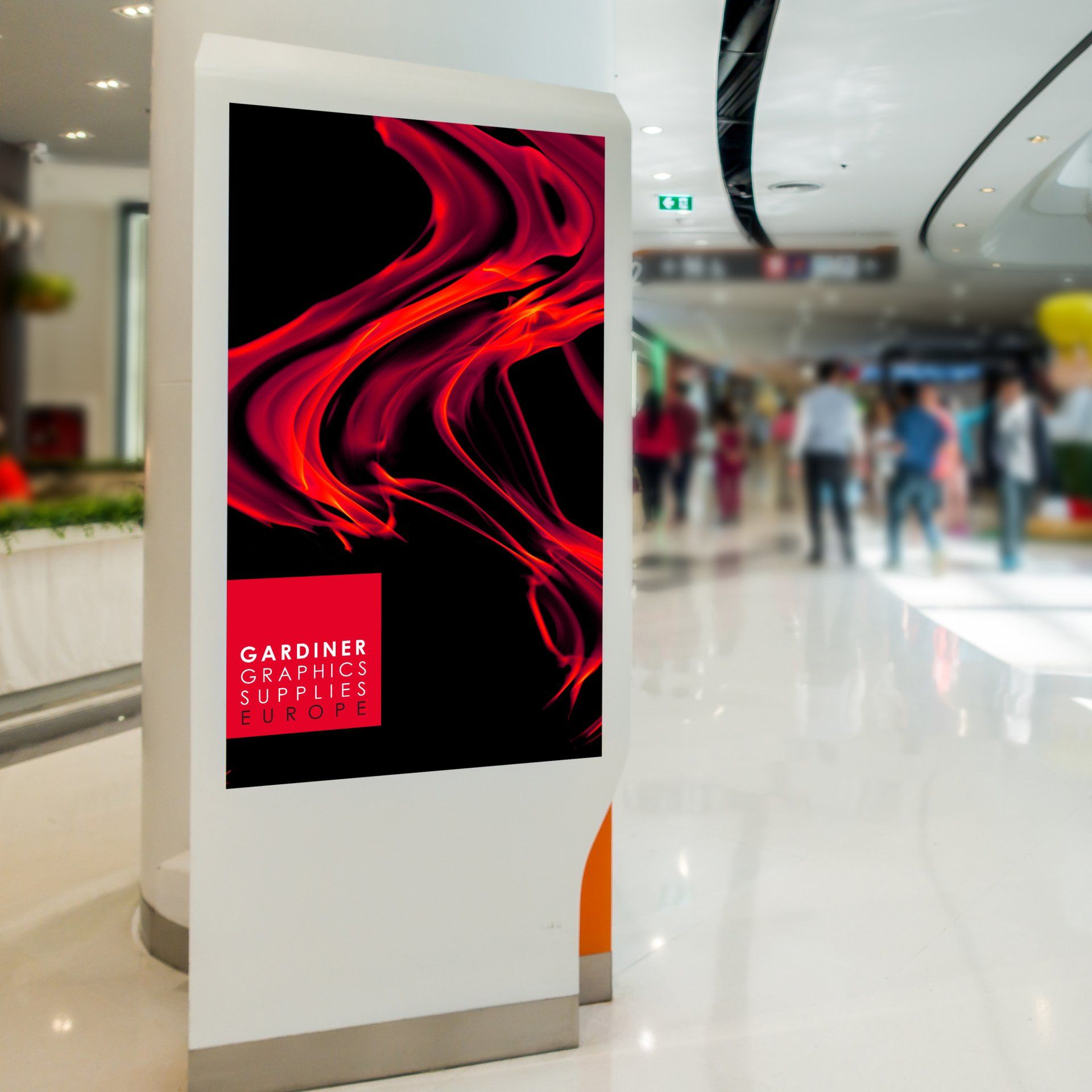 Image shows - Wide Format Pressure Sensitive