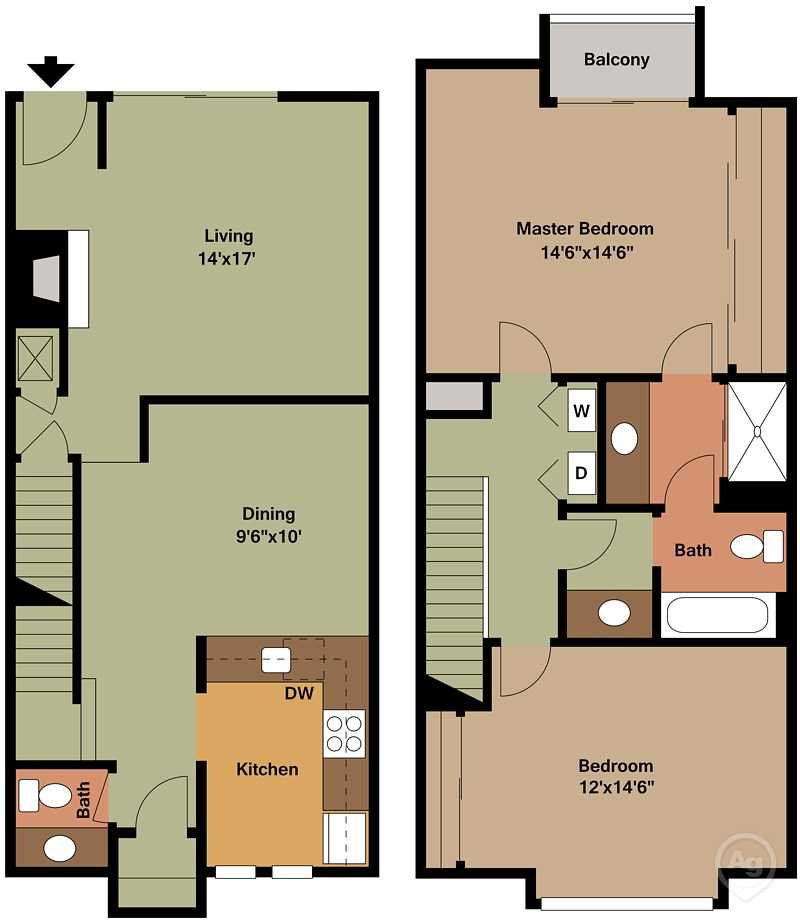 Governor's Square Floor Plans