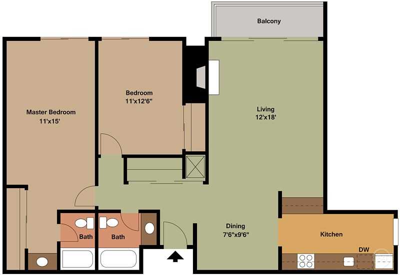 Governor's Square Floor Plans
