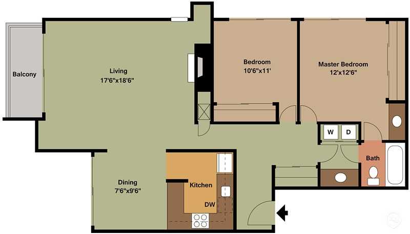 Governor's Square Floor Plans
