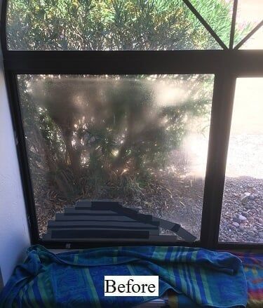 Broken Window & Failed Seal - Residential Glass Replacement in Ahwatukee, AZ